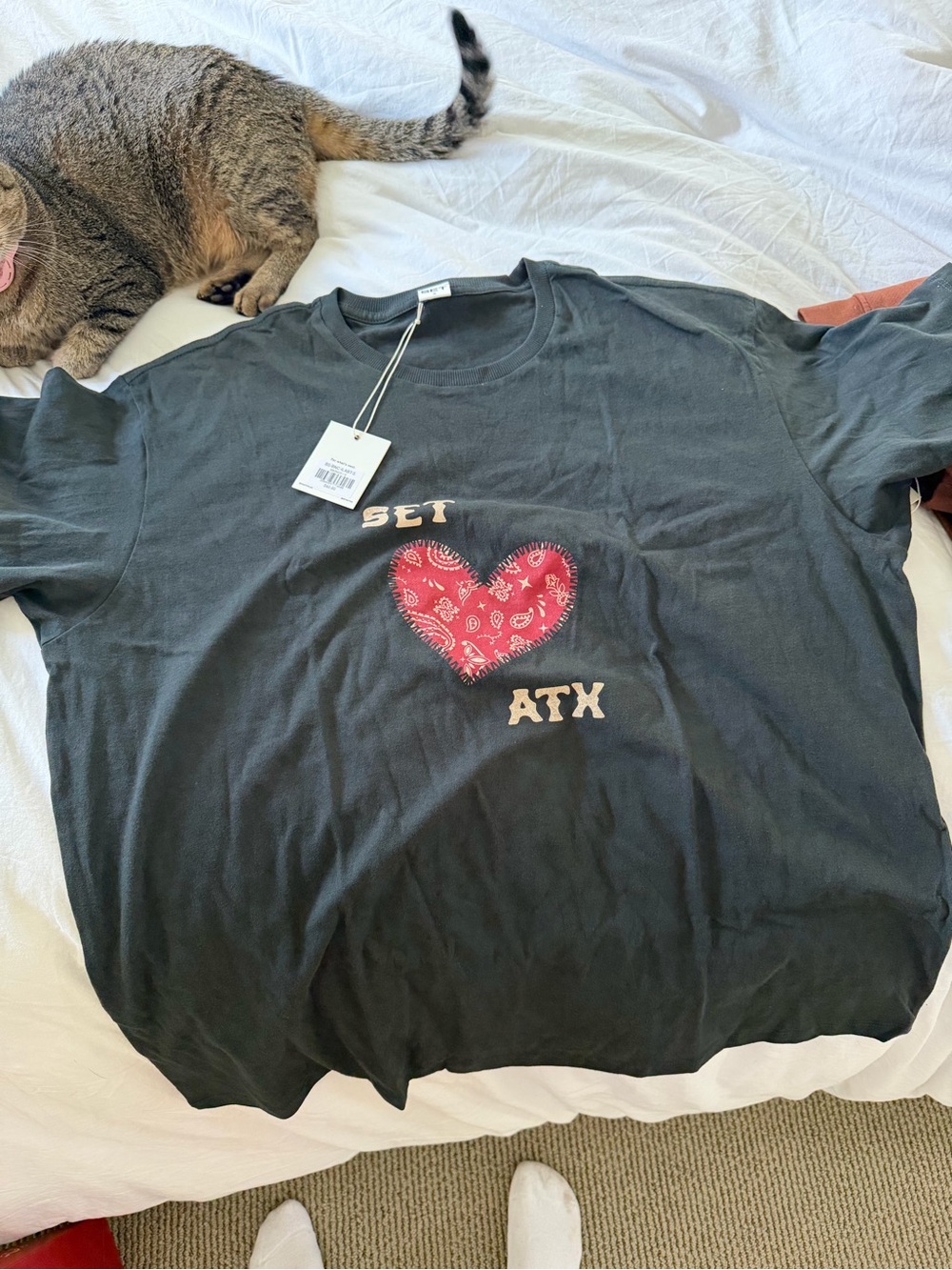 Daily Set I <3 Austin Boxy Tee